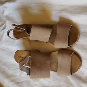 Women Clog Sandal Heels Anthropologie Size 8.5